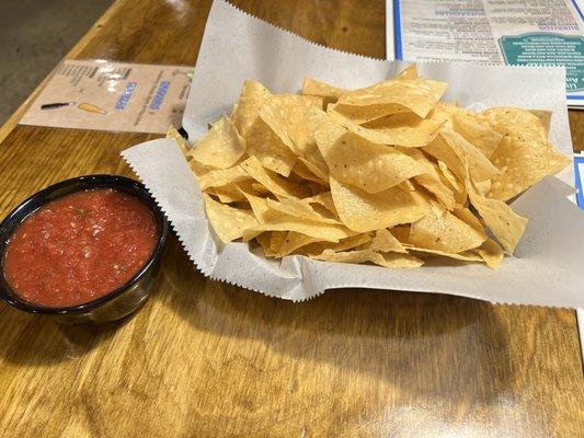 Chips and salsa