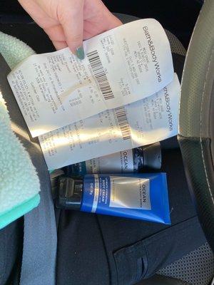 The only items she let me get out of my 5 coupons