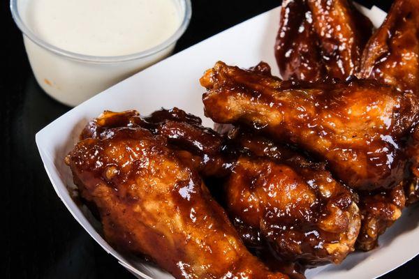 BBQ chicken wings