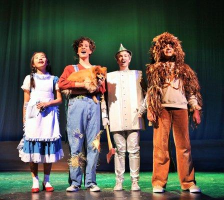 Students perform Wizard of Oz at Theatre 360!