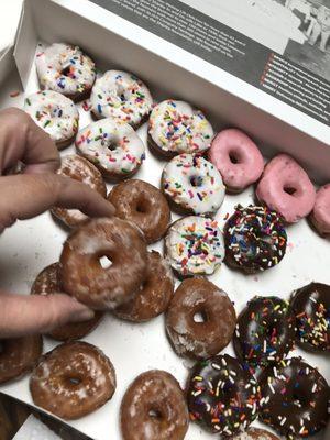 SCRUMPTIOUS MINI DONUTS!!!!