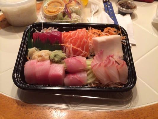 Shashimi Deluxe to go