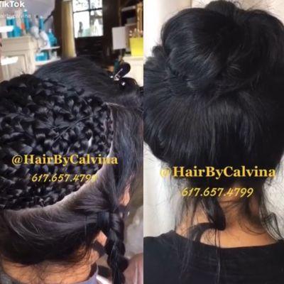 Can wear my hair up or down without detection-versatile sew-in