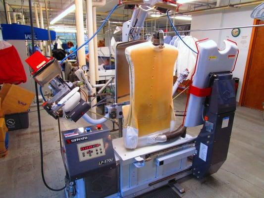 Robotic Shirt Machine, Nicely pressed!