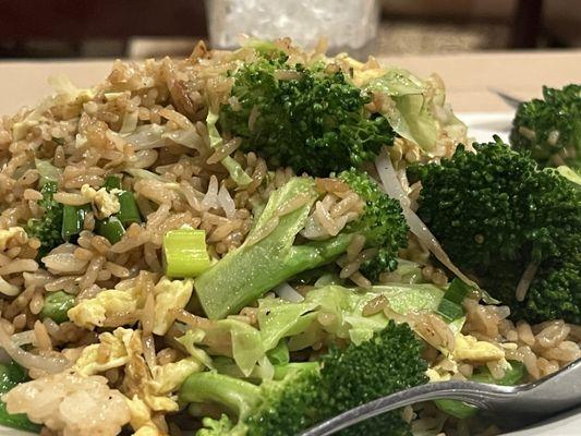 Vegetable fried rice