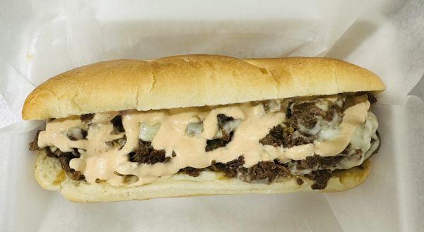 Philly cheesesteak