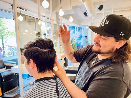 Our barbers are passionate about their work and giving you the best haircut and style for you.