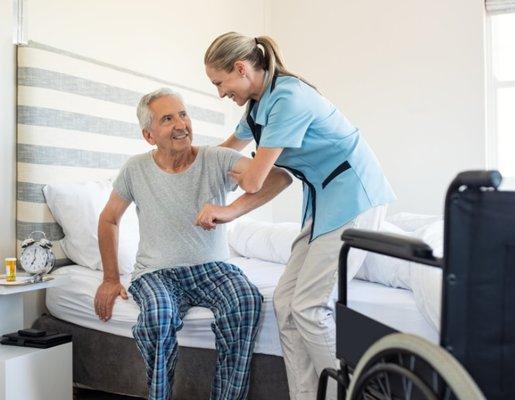 Hire specialized in home care in San Francisco & the Bay Area. Comprehensive short or long-term skilled care is available in-home.