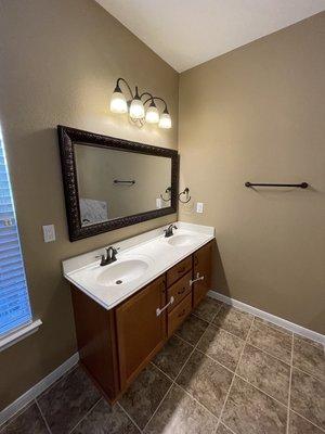 Master bathroom remodeling