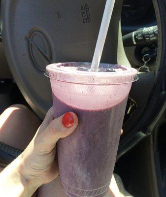 yum! Berry Powerful smoothie