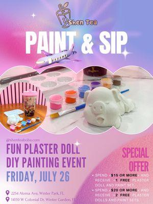 DIY Paint & Sip