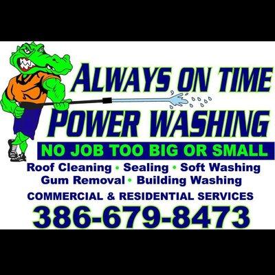 Always On Time Power Washing & Paver Sealing