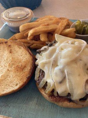 French dip burger