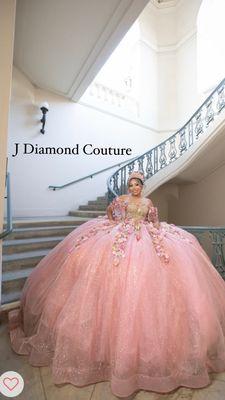 Dress by J Diamond Couture