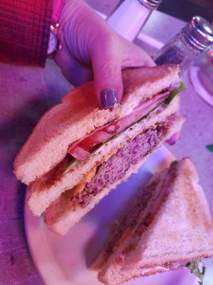 The Dagwood sandwich- tasty!