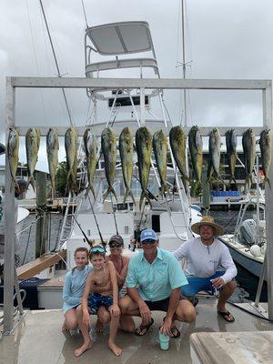 Families love fishing together!