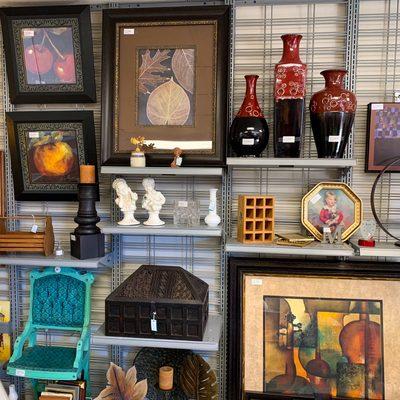 We have a large selection of home decor.