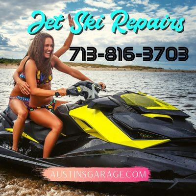 We service and repair jet skis, all make and models!