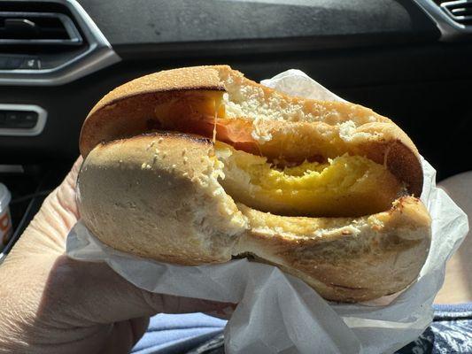 Bacon Egg & Cheese Bagel