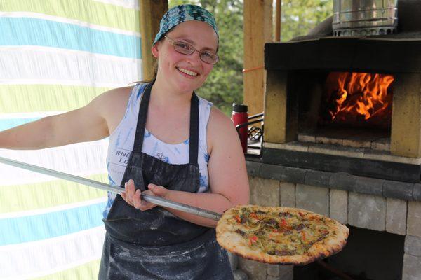 Kara's wood-fired pizzas are a summer treat not to be missed!