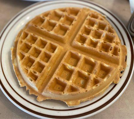 Belgian waffle, which is pretty much just a regular waffle