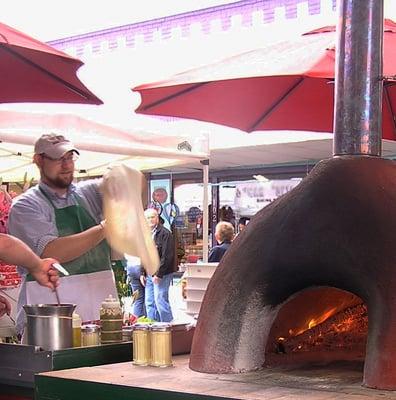 La Strada Dolce Pizza - Edmonds Farmers Market 2010