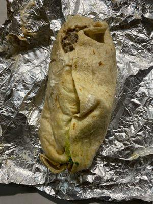 $16 burrito FYI