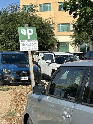 Special parking