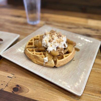 Apple Belgian Waffle