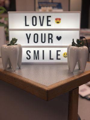 Thank you, Hillary, for the cute teeth pots with succulents! We love them