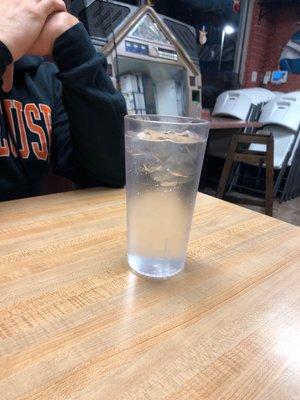 Well, this place lacks customer service. Felt I wasn't wanted immediately when I walked in.  Asked for water and they brought one glass.