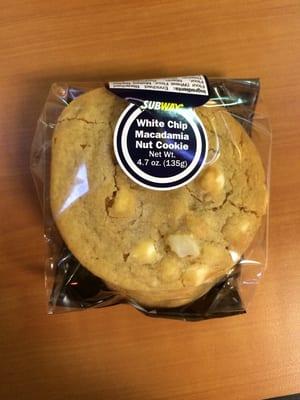 Nicely packaged. 3 cookies in a pack.