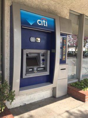 ATM machine here