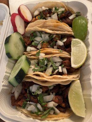 Tacos al pastor. Sooo yummy!