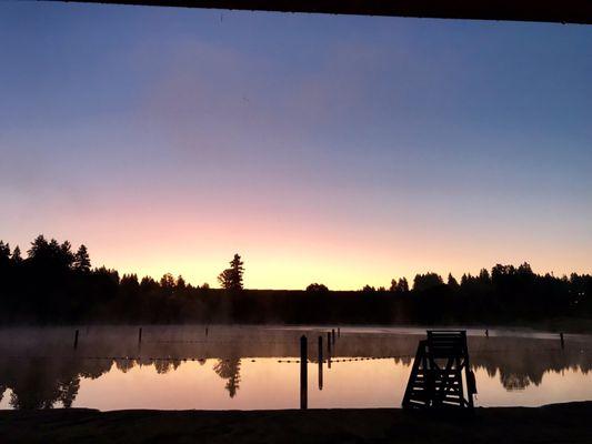 Sunrise at Salmon Creek Park