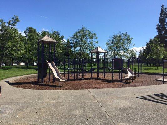 Big kid and lil kid playgrounds!