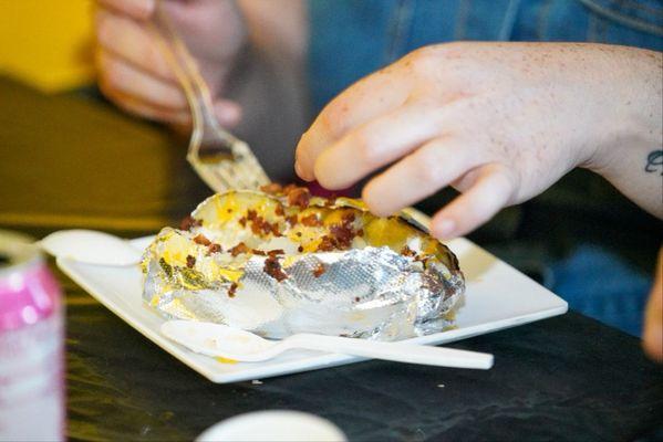 Loaded baked potato