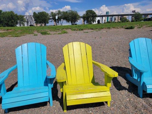 Few chairs to relax