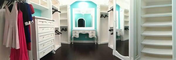 Dream walk in closet!