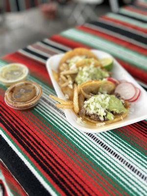 Carne asada, carnitas and adobada