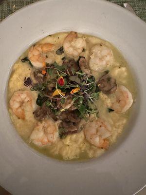 Shrimp and grits. Delicious!