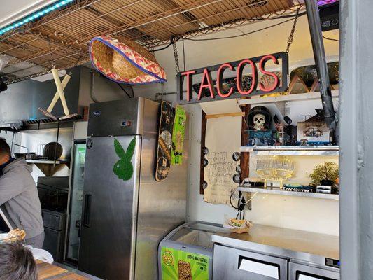 Tacos and tattoos food truck