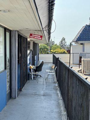 Access to the store front is shady and the entrance door was locked up like a jail cell. Is this a license business?