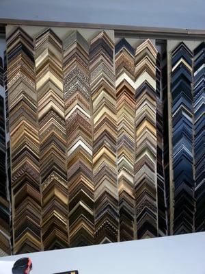 Huge selection of frames,