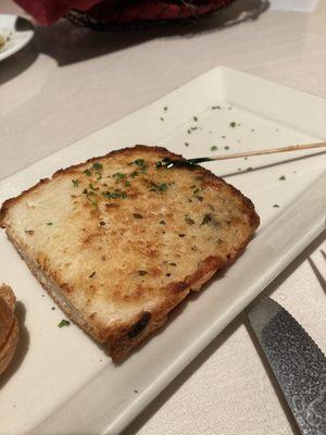 Gluten free garlic bread