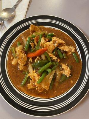 Red chili chicken