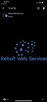 Rebolt web services logo