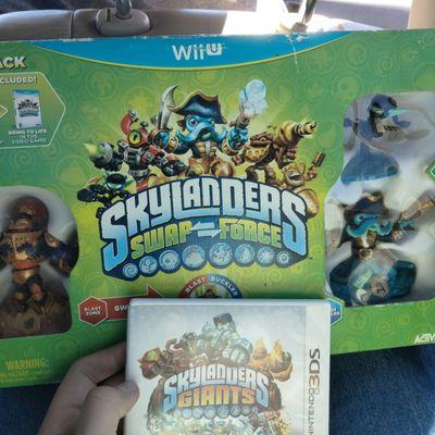 I got a skylanders swap force wii u starter pack for a good price around 20$