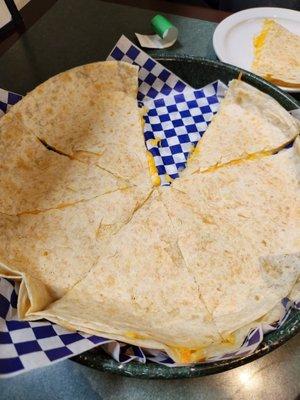 Cheese quesadilla