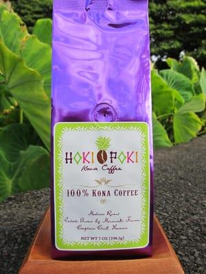 original hoki poki kona coffee line